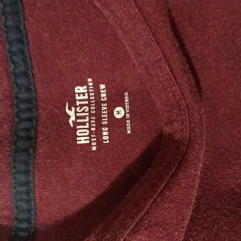 Long sleeve hollister t shirt